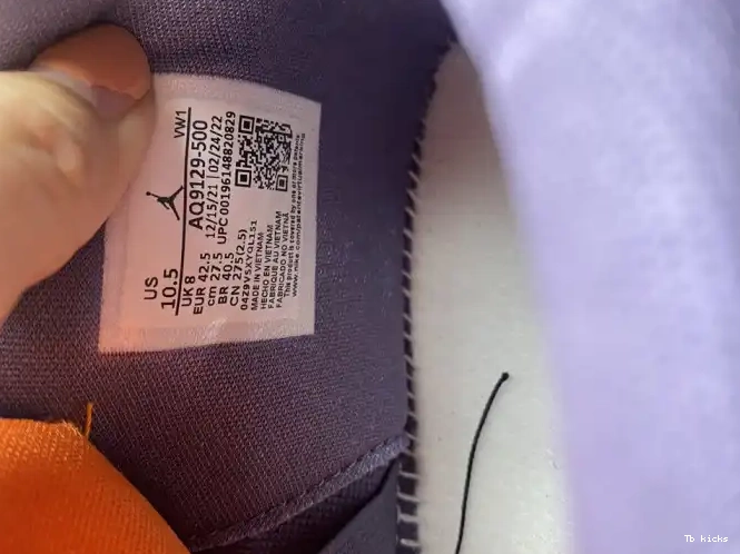 Reps TBK Air Jordan AQ9129-500 WMNS 4 Purple Canyon 0606